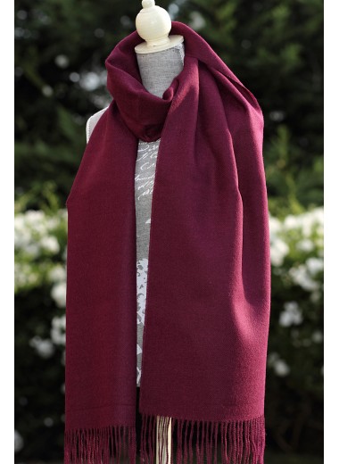 Scarf Plain Wine