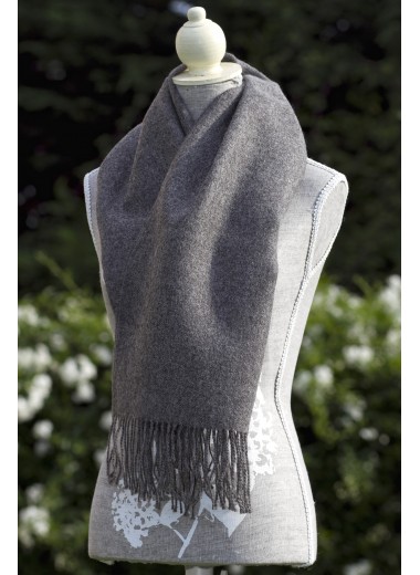 Scarf Plain Grey 