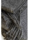 SCARF PLAIN GREY 100% BABY ALPACA