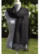 Scarf Plain Black