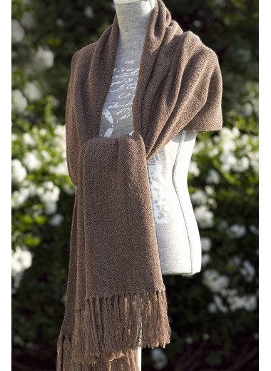 Scarf Coffee Brown