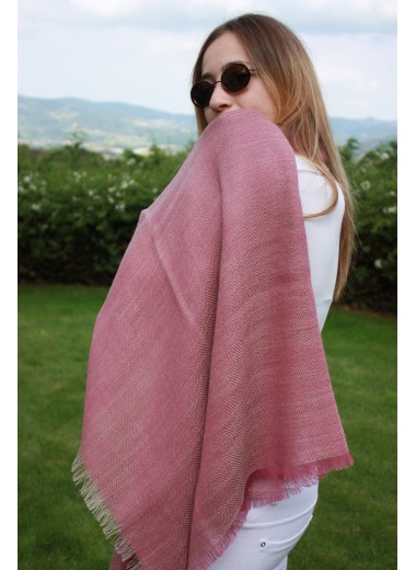 Pashmina Espiga Rosa