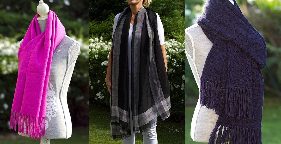 Alpaca scarves and pashminas - Sbellneck